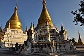 Myanmar - Inwa, Htilaingshin (Htilainshin) Pagoda near the Mahar Aung Mye Bon San Monastery. 